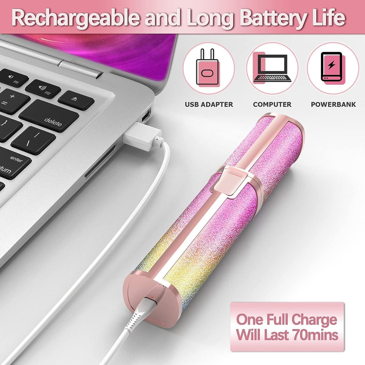 2 in 1 Electric Eyebrow Trimmer & Shaver Model 203A – Rechargeable, Painless Hair Removal for Women
