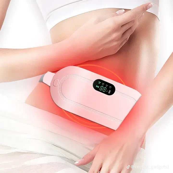 Heating Pad women Period Pain Cramp Relief Belt -Portable Menstrual Heating “Portable Period Relief Heating Pad Belt for Women”