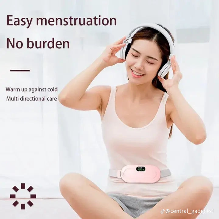 Heating Pad women Period Pain Cramp Relief Belt -Portable Menstrual Heating “Portable Period Relief Heating Pad Belt for Women”